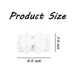 Chiduerm baby bows headband blue keeps gentle hold for everyday styling.
