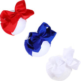 Chiduerm red bow headband for comfortable all-day wear