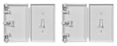 Child Be Safe switch cover installed over a single toggle, preventing curious grabs