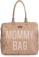 Childhome The Original Mommy Bag changing-mat pocket enables quick, clean diaper changes.