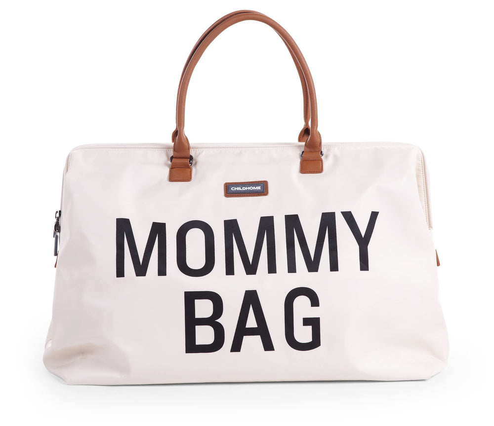 Childhome Original Mommy Diaper Bag front view showcases chic style for on-the-go parenting