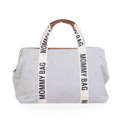 Childhome Signature Mommy Bag open for quick diaper changes