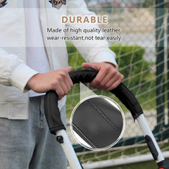 CHILDHOOD armrest-cover-installation-easy shows quick on-off fit for effortless stroller upgrades.