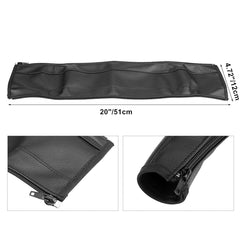 CHILDHOOD baby-stroller-armrest-cover-black in-use demonstrates universal fit and cleanability for busy outings.