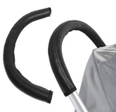 CHILDHOOD PU leather armrest cover closeup shows smooth texture and long-lasting grip.