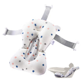 CHILDLIKE BEHAVIOR baby bath seat cushion overview provides secure support during gentle bathtime.
