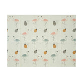 Childlike Behavior baby play mat flamingo design folds for travel-friendly playtime