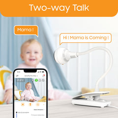 CHILLAX Giraffe Pro Max 5-inch screen for hands-on parent viewing