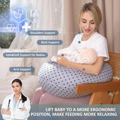 Chilling Home nursing pillow baby-bottle-feeding lifts baby to a better feeding angle
