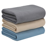 Chiowels baby swaddle soft muslin closeup shows breathable fabric for gentle warmth.