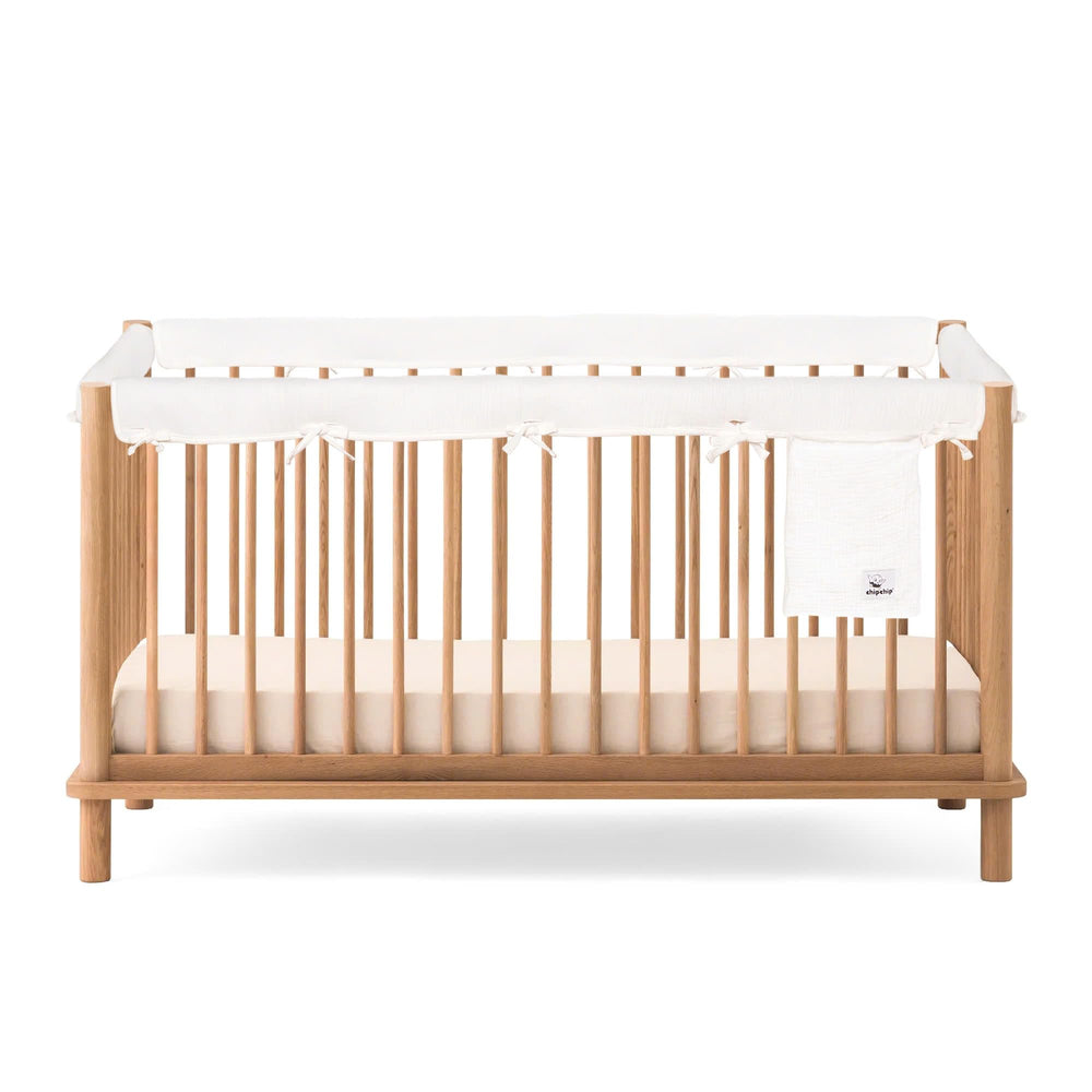 ChipChip cotton muslin long panel 51x7 provides secure coverage for standard frames.