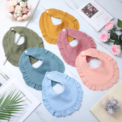 Chitidr absorbent teething bib in color variety helps keep clothes clean
