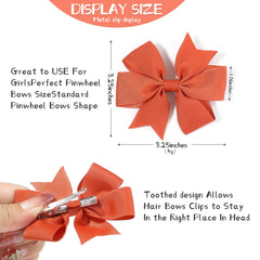 Choicbaby 3-inch grosgrain bow close-up with durable alligator clip