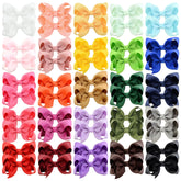 Choicbaby 50-piece colorful bows assortment for easy outfit coordination and daily wear.