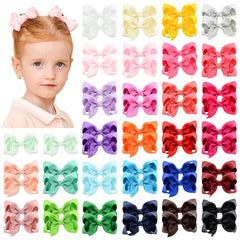 Choicbaby 58bows color palette shows vibrant paired colors for easy outfit coordination.