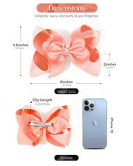 Choicbaby bows in different hairstyles for easy daily styling.