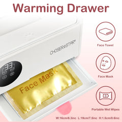 ChoserStar wipe warmer offers large-capacity storage for many wipes at night.