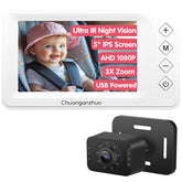 Chuanganzhuo S100P baby camera night vision for crisp midnight infant monitoring.