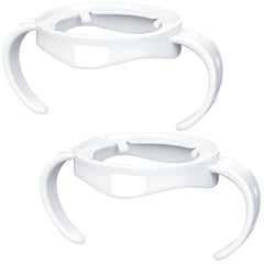 CHUBBIEE Avent bottle handles with soft grip for easy, independent feeding.