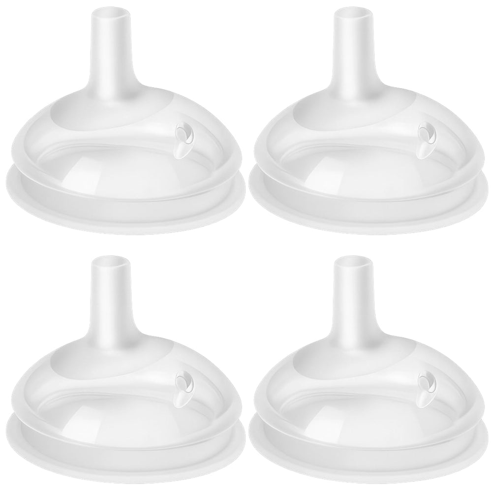 CHUBBIEE Sippy Straw Nipples on a Comotomo bottle for secure compatibility