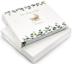 ChubCheeks and Tickles memory book gold foil spine enhances registry gift appeal