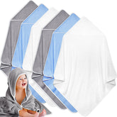 Chumia baby hooded gray towel keeps little one warm and dry after bath