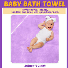 Chumia six-pack baby towels ready for family use and quick changes.