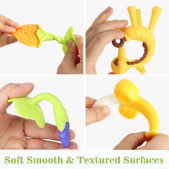 Chuya teething toy offers multiple textures to soothe teething irritability
