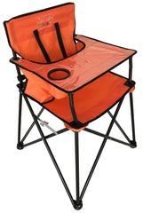 ciao! baby portable high chair folds compactly for easy travel and storage
