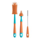 Cicike Water Bottle Brush Set with detachable head enables easy, thorough bottle cleaning