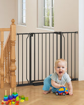 Cideny 29-45 gate at stairs demonstrating auto-close action
