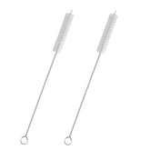 CIDYAUST straw cleaner brush with an 8 inch stainless handle for deep cleaning