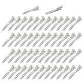 Cinaci 50-pack duckbill clip close-up shows sturdy metal construction.