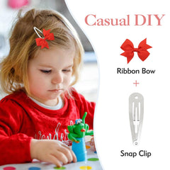 Cinaci embellishment-ready clip supports pearls, rhinestones, bows for unique looks.