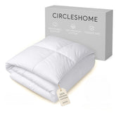 CirclesHome Warm Crib Comforter fabric closeup shows soft cotton texture for cozy toddler nights.