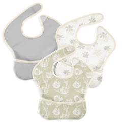 Civarua Kids mess-proof bib folded for compact packing and quick cleanup.
