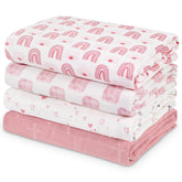 Civarua Kids muslin swaddle blankets with soft texture for newborn soothing