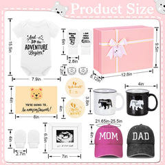Ciyufavo dad mom embroidered caps—the stylish daily wear for new parents.