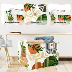 Clastyle collapsible clothes organizer saves space in busy bedrooms and playrooms.