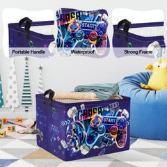Clastyle soft sided basket easy for toddlers to carry during play