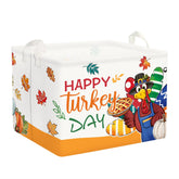 Clastyle Fall Harvest Basket pumpkin design for toy storage and playroom organization.