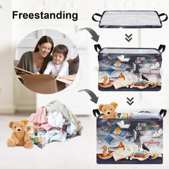 Clastyle large 36 L storage basket is easy to wipe clean.