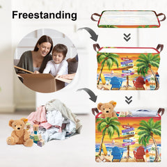 Clastyle large 36L toy box for kids room and classroom storage