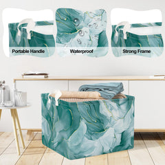 Clastyle large storage basket close-up shows PE coating and sturdy frame.