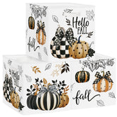 Clastyle pumpkin-cube basket design for organized storage and seasonal decor.