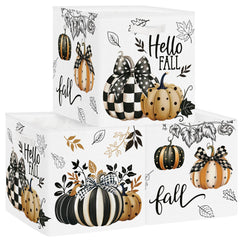 Clastyle pumpkin-cube basket design for organized storage and seasonal decor.