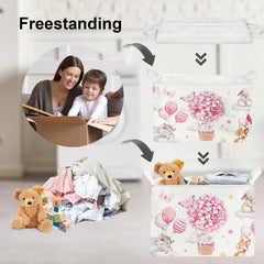 Clastyle waterproof nursery basket fabric ensures items stay dry and protected.