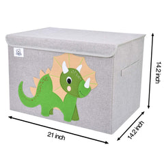CLCROBD animal-theme felt applique triceratops adds playful nursery decor