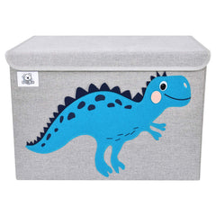 CLCROBD dinosaur-themed storage box with collapsible design saves space when not in use.