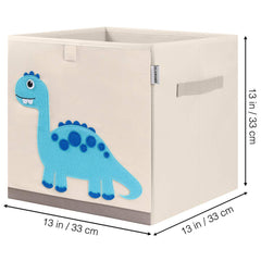 CLCROBD foldable cube bin side handles enable easy transport between rooms